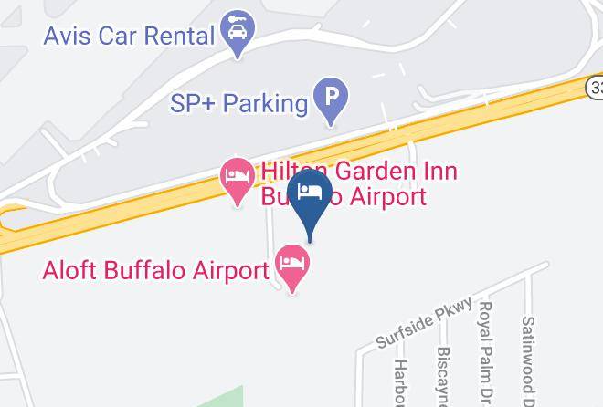 Erie - Quality Inn Airport Buffalo Maps