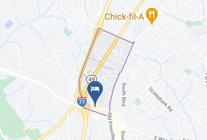 Mecklenburg - Quality Inn Airport South Maps