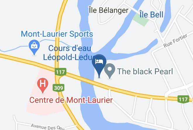 Antoine Labelle Regional County Municipality - Quality Inn Mont Laurier Maps