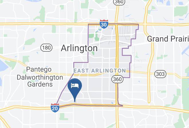 Tarrant - Quality Inn At Arlington Highlands Maps