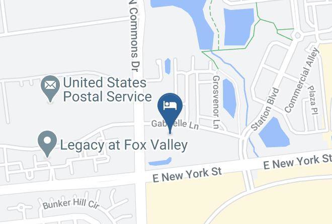 Dupage - Quality Inn Aurora Naperville Area Maps
