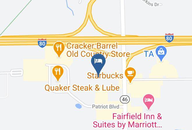 Mahoning - Quality Inn Austintown Youngstown West Maps