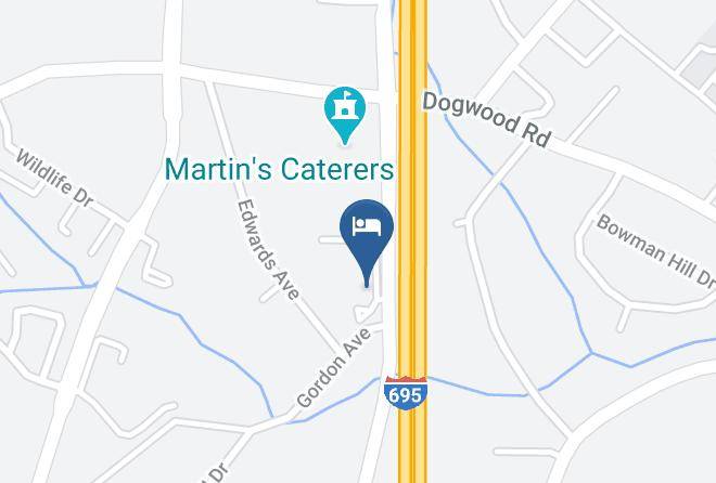 Baltimore - Quality Inn Windsor Mill Maps