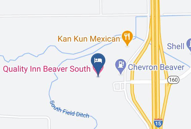 Beaver - Quality Inn Beaver South Maps