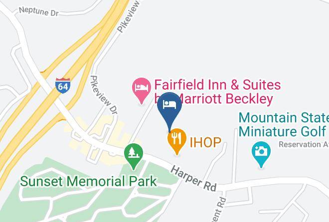 Raleigh - Quality Inn Beckley Maps
