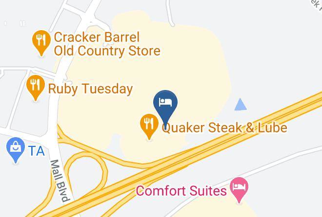 Columbia - Quality Inn Bloomsburg Maps