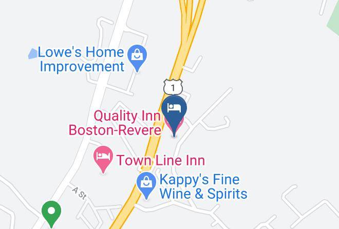 Essex - Quality Inn Boston Revere Maps
