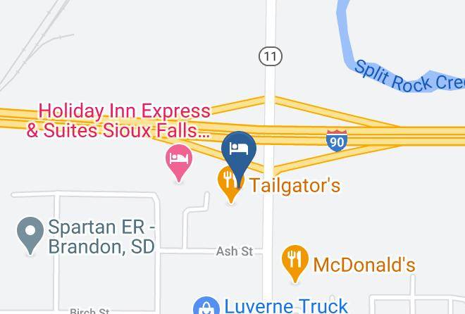 Minnehaha - Quality Inn Brandon South Dakota Maps