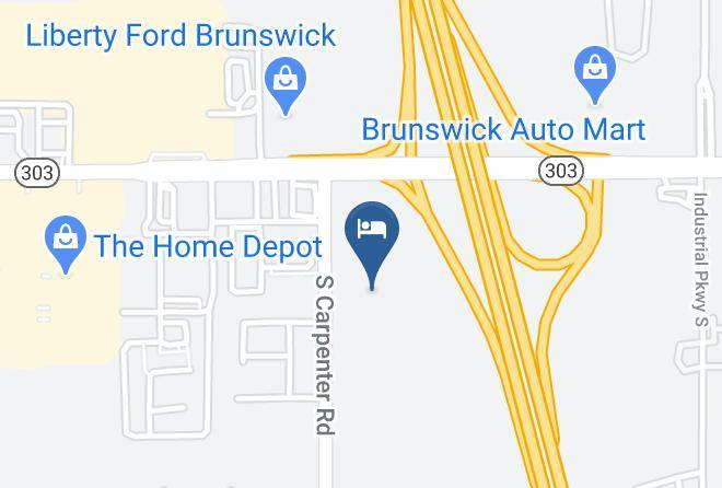 Medina - Quality Inn Brunswick Cleveland South Maps