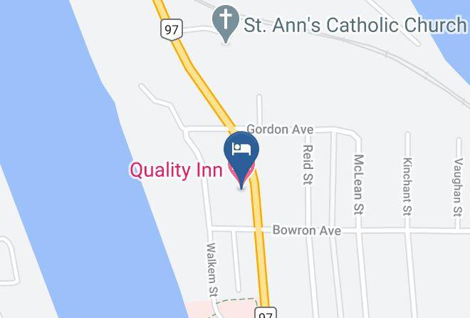 Cariboo - Quality Inn Quesnel Maps