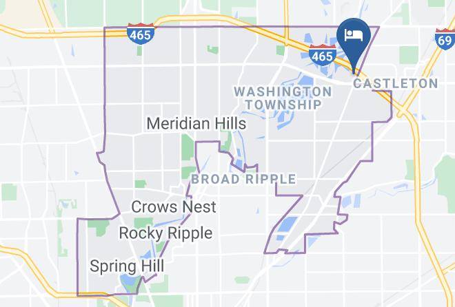 Marion - Quality Inn Castleton Maps
