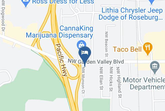 Douglas - Quality Inn Central Roseburg Maps