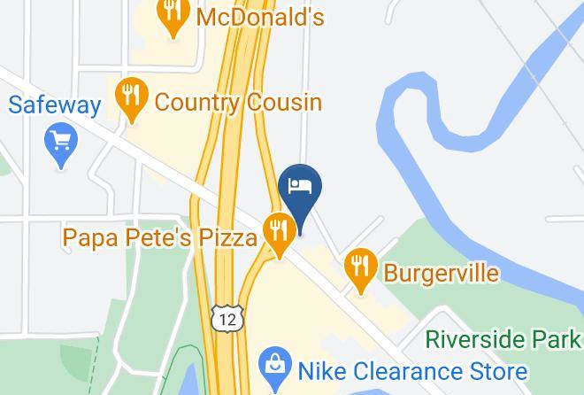 Lewis - Quality Inn Centralia Chehalis Maps