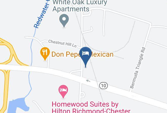 Chesterfield - Quality Inn Chester South Richmond Maps