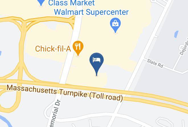Hampden - Quality Inn Chicopee Springfield Maps