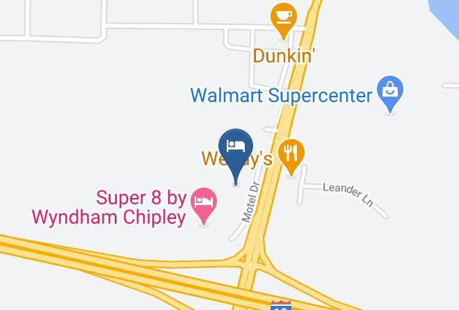 Washington - Quality Inn Chipley I 10 At Exit 120 Maps