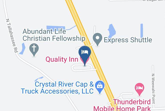 Citrus - Quality Inn Crystal River Maps