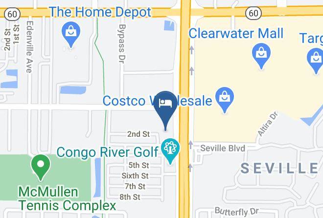 Pinellas - Quality Inn Clearwater Central Maps