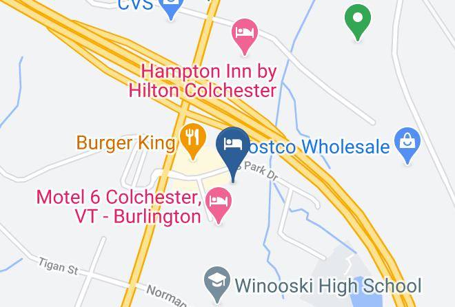 Chittenden - Quality Inn Colchester Burlington Maps