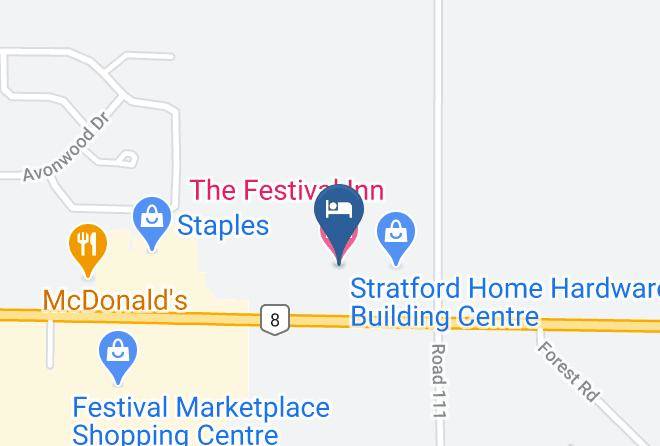 Perth - Quality Inn & Conference Centre Festival Maps