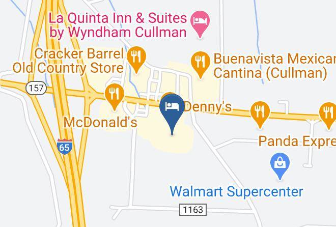 Cullman - Quality Inn Cullman I 65 Exit 310 Maps