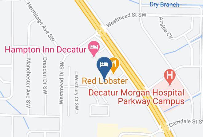 Morgan - Quality Inn Decatur River City Maps