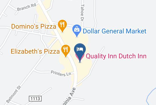 Henry - Quality Inn Dutch Inn Maps