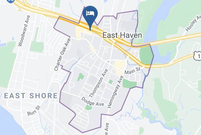 Quality Inn East Haven New Haven Map