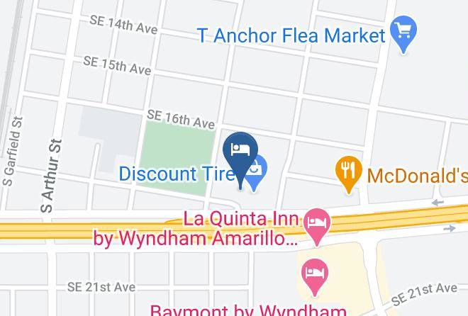 Potter - Quality Inn Amarillo East Maps