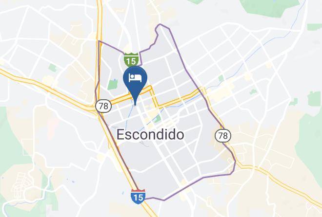 San Diego - Quality Inn Escondido Downtown Maps