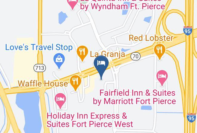 St Lucie - Surestay Hotel By Best Western Fort Pierce Maps