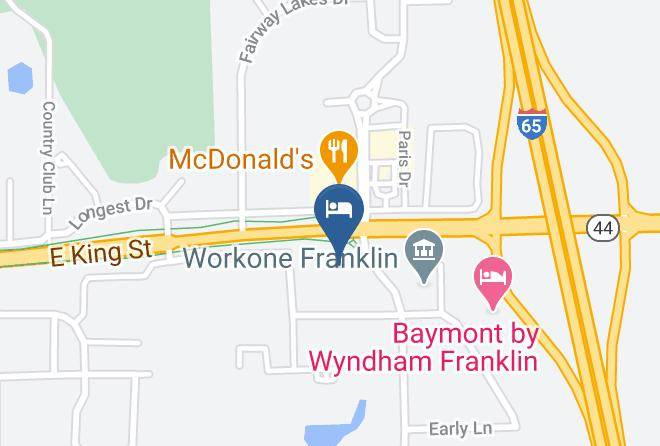 Johnson - Quality Inn Franklin I 65 Maps