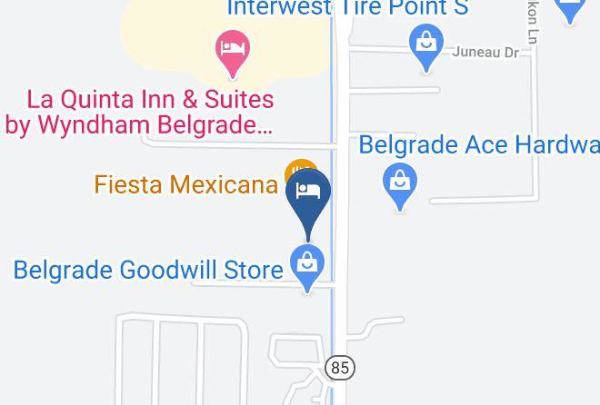 Gallatin - Quality Inn Belgrade Bozeman Yellowstone Airport Maps