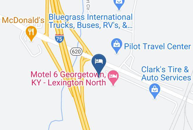 Scott - Quality Inn Georgetown Ky Maps