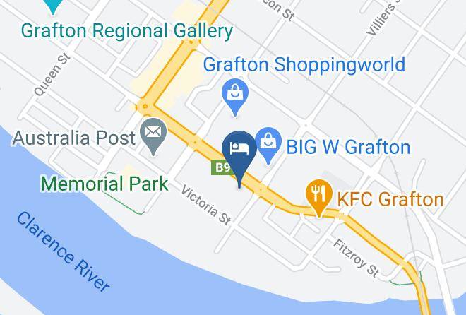Clarence Valley - Quality Inn Grafton Maps