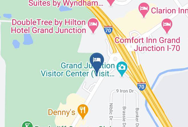 Mesa - Quality Inn Grand Junction Near University Maps