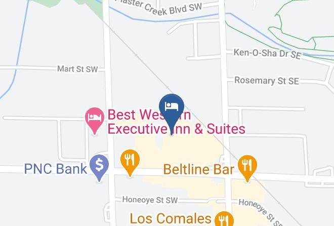 Kent County - Quality Inn Grand Rapids Near Downtown Maps