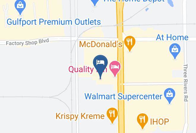Harrison - Quality Inn Gulfport I 10 Maps