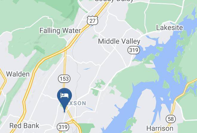 Hamilton - Quality Inn Hixson Chattanooga Maps