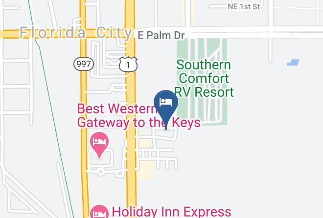 Quality Inn Homestead Fl Map