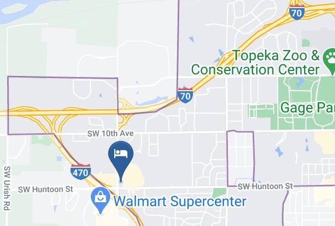 Shawnee - Quality Inn I 70 At Wanamaker Maps