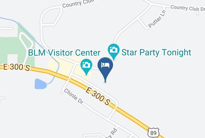Kane - Quality Inn Kanab National Park Area Maps