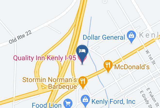 Johnston - Quality Inn Kenly I 95 Maps
