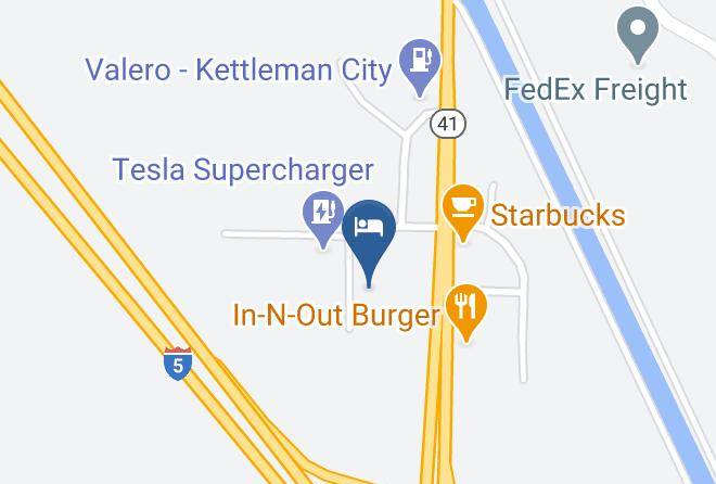 Kings - Quality Inn Kettleman City Near Hwy 41 Maps