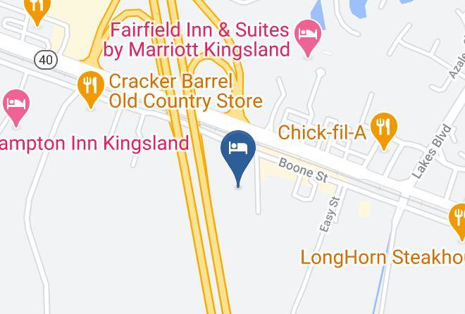 Camden - Quality Inn Kingsland Maps