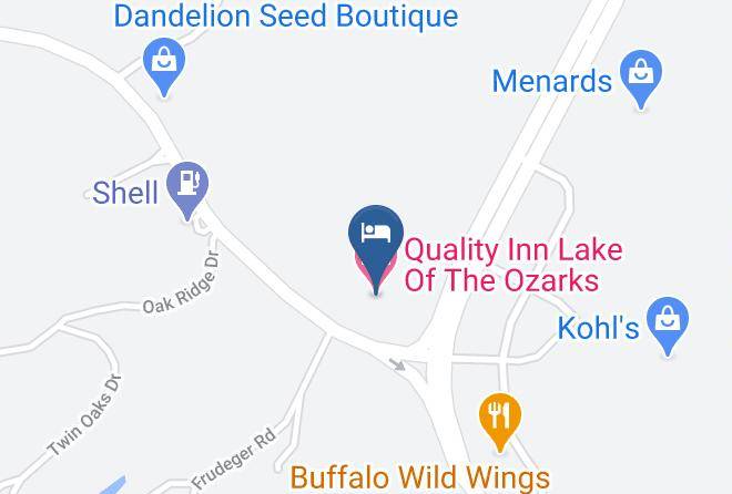 Miller - Quality Inn Lake Of The Ozarks Maps