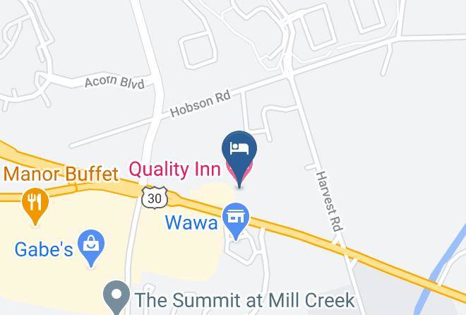 Lancaster - Motel 6 Lancaster PA Maps
