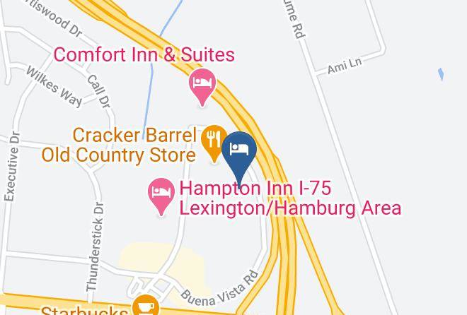 Fayette - Quality Inn Lexington Maps