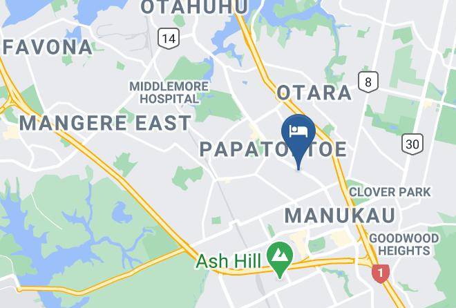 Auckland - Quality Inn Manukau Maps