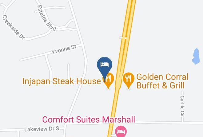 Harrison - Quality Inn Marshall Maps